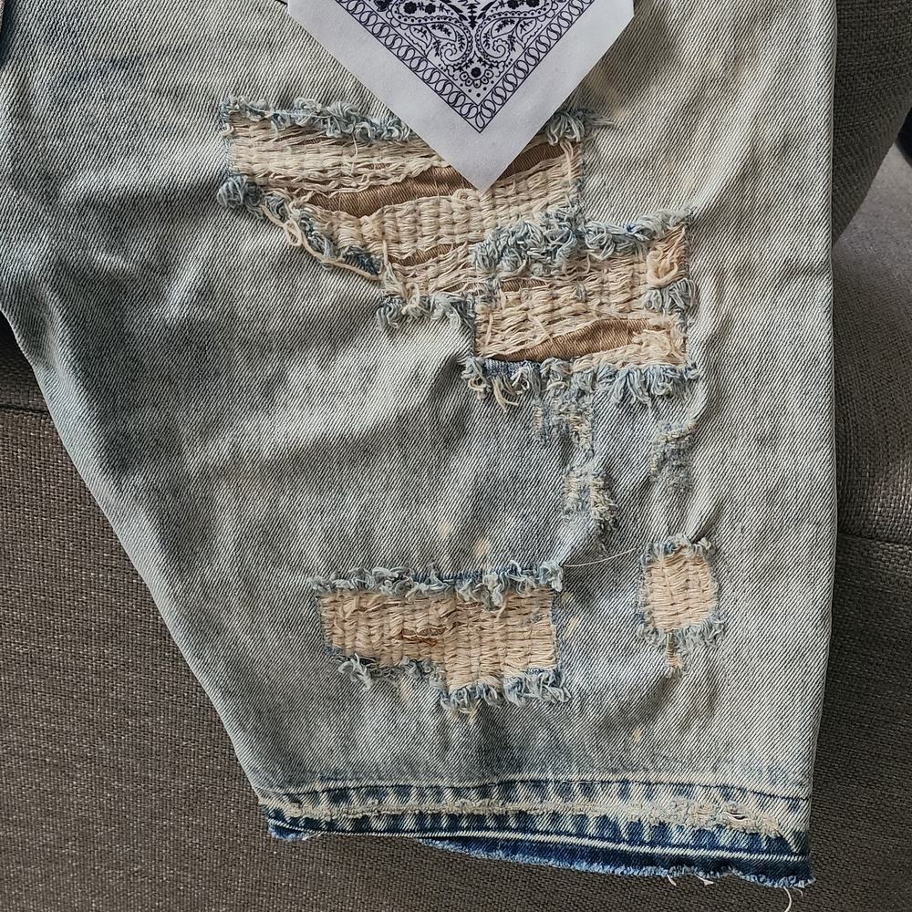 First Row Denim Jorts - Picture 6 of 9